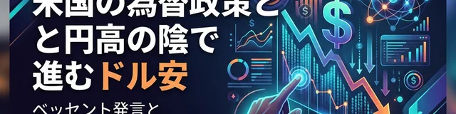 米国の為替政策と円高の陰で進むドル安